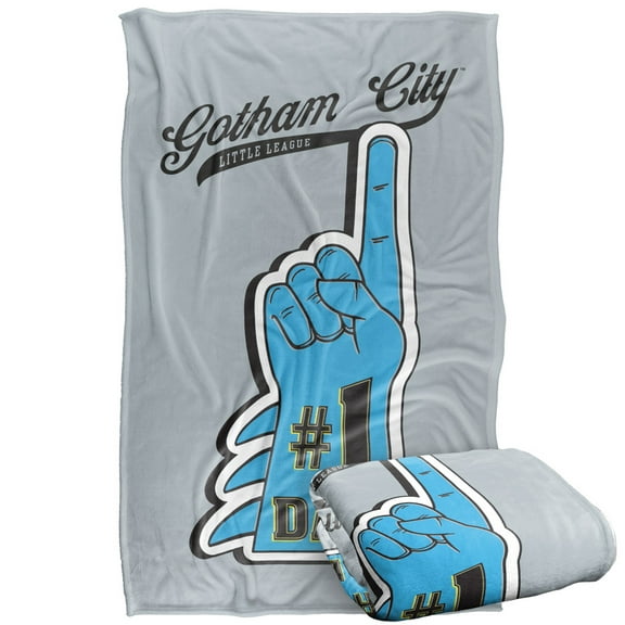 Batman Blanket, 36"x58" Batman No.1 Dad Glove Silky Touch Super Soft Throw Blanket