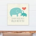 thumbnail image 4 of Creative Products Elephant Smiles 24x24 Canvas Wall Art, 4 of 5