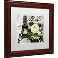 thumbnail image 2 of Trademark Fine Art "Paris Blanc I" Canvas Art by Color Bakery White Matte, Wood Frame, 2 of 4