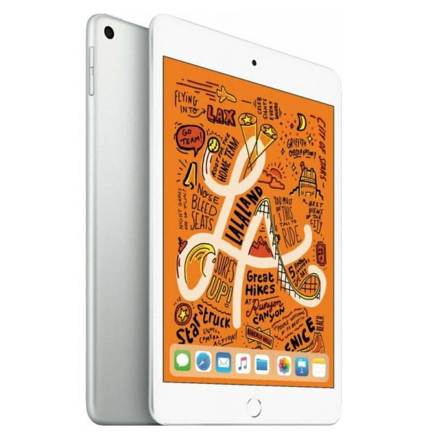 Apple iPad mini 5 (5e Gén) 64 Go Wi-Fi 7,9 Pouces - Argent (2019) (Remis à Neuf)