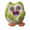 Trisha The Owl Lime Green Knit Fabric Stuffed Animal Plush