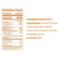 thumbnail image 4 of Cheese Snack Moon Cheese Cheddar Believe It, 28 g, paquete de 12, 4 of 8
