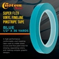 thumbnail image 2 of Custom Shop – 1/2” Precision Super Flex Blue Fineline Tape – Ultimate Curve Maker, 2 of 6