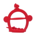 thumbnail image 2 of Mordedor de Silicona para Bebé Baoblaze Diseño Suave rojo, 2 of 6