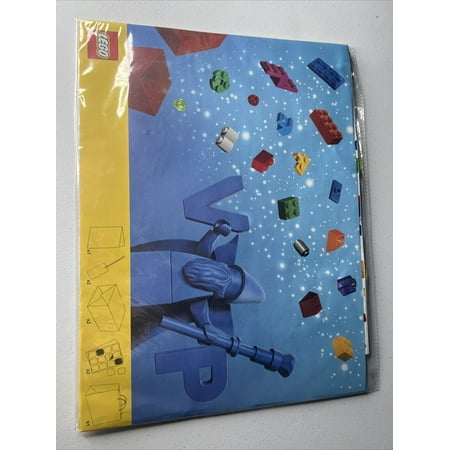 VIP Lego Gift Bag Wrapping Paper Set W/Tags (LEGO Exclusive)