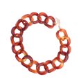 thumbnail image 1 of Guardurnaity Gargantilla Retro Collar plástico acrílico enlace moda Paperclip suéter cadenas mujeres Collar joyería ropa niñas Ropa, zapatos y accesorios Miscelánea Café Guardurnaity AP014958-07, 1 of 6