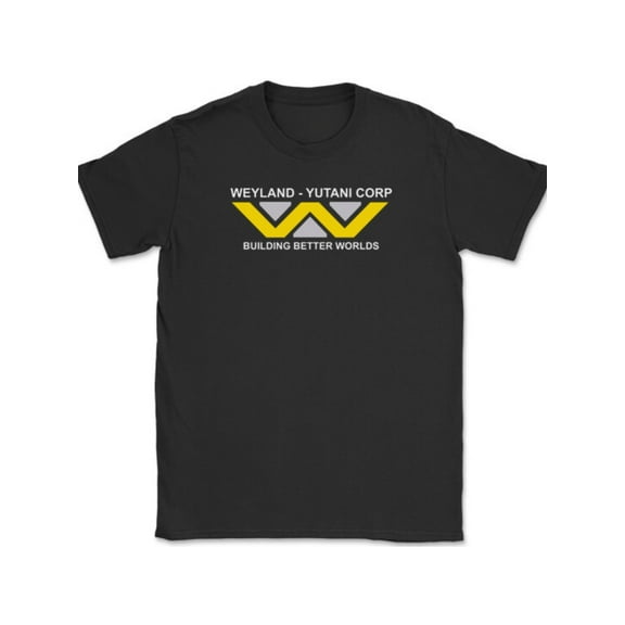Weyland-Yutani Corporation T-Shirt Funny Aliens Movie Humor Graphic Tee, All-Season, Family T-shirt