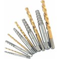 thumbnail image 4 of Kit de 10 piezas para tornillos difíciles de quitar, extractor de tornillos y juego de brocas para zurdos de cobalto, 4 of 5