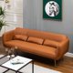 thumbnail image 5 of Nordic Luxury Simple Living Room Sofas PU Leather Single Loveseat Modern Sofa Recliner Sofy Do Salonu Home Furniture WK50SF My Lux Decor Round, 5 of 18