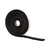 M-D Building Products 43155 1/4 in. x 1 in. x 10 ft. Black Sponge Window Seal for Medium Gaps