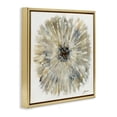 thumbnail image 2 of Stupell Industries Neutral Rustic Abstract Flower Floral Painting Gold Floater Framed Canvas Art Print Wall Art, 18 x 18, 2 of 8