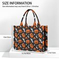 thumbnail image 3 of Large Capacity Tote Bag,Musical Halloween Icons Pattern Handbag Fashion Luxury Tote Bag,15.7"x13"x 5.1" Inches,Laptop Compatible, 3 of 6