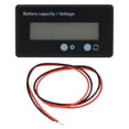 thumbnail image 1 of Medidor de medición del monitor de capacidad de la batería LCD, a prueba de agua 12V/24V/, 1 of 6