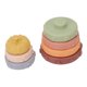 thumbnail image 5 of Anillos apilables sensoriales para bebés BuyWeekMX 6 piezas de apilamiento suaves, 5 of 9