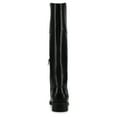thumbnail image 3 of Journee Womens Dressage Round Toe Knee High Inside Zipper Casual Comfort Riding Boots, 3 of 8