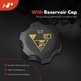 thumbnail image 3 of A-Premium Engine Coolant Overflow Recovery Reservoir Tank [with Cap] Compatible with Chrysler Pacifica 2017-2021, Grand Caravan 2021, Voyager 2020-2021, 3.6L, 3 of 5