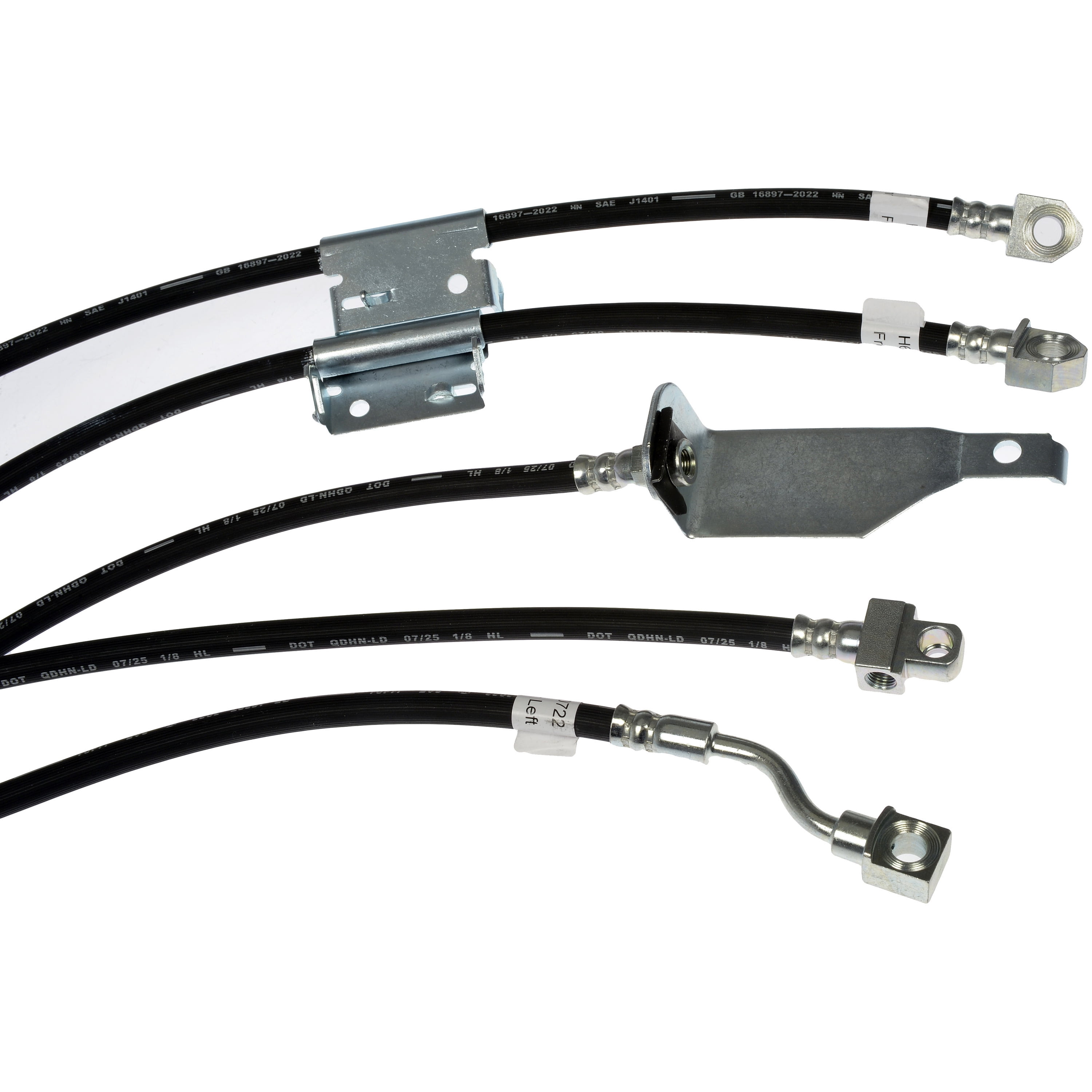 Dorman 622-206 Brake Hydraulic Hose Set for Specific Cadillac / Chevrolet / GMC Models