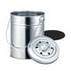 thumbnail image 1 of Contenedor de compost para cocina, contenedor de residuos de alimentos, capacidad de 3 L, bote de basura portátil sellado, cubo de compost para, 1 of 9