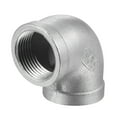 thumbnail image 5 of Uxcell 3/4 NPT Female Thread 90 Degree Elbow Pipe Fitting 304 Stainless Steel, 5 of 5