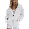 thumbnail image 1 of Sudadera con Capucha PRETTYGARDEN 2025 con Cierre Blanco XL, 1 of 8