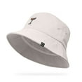 thumbnail image 5 of Dalix Espresso Martini Cotton Bucket Hat Lightweight Outdoor Travel Beach Everyday Womens in Parchment White M Medium, 5 of 5