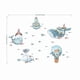 thumbnail image 4 of Large underwater world whale wall stickers clouds stars wall decor, 4 of 5