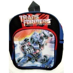 transformers school bag