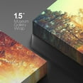 thumbnail image 5 of Impression sur Toile Art Mural Sentier à Travers Rouge et Orange Automne Parc Nature Sauvage Photographie Art Moderne Rustique Pittoresque Coloré Multicolore pour Salon, Chambre, Bureau - 12"x18 Pouces, 5 of 5