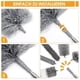 thumbnail image 5 of Plumero, kit de plumero de microfibra con poste de extensión, para limpieza, 5 of 5