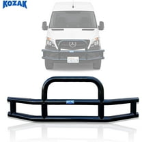 Kozak 3-Inch Heavy Duty Round Bumper Grille Guard Compatible with Mercedes-Benz Sprinter Vans 2010 - 2013 Models - Vehicle Specific Mounting Brackets Hardware Included