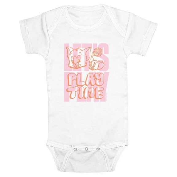 Infant's Tom and Jerry Let's Play Time Bodysuit
