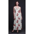 thumbnail image 4 of Bimba Robe Longue Maxi Bohème à Bretelles Sans Manches Imprimée Florale pour Femme - Petit, 4 of 6