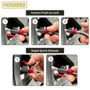 JACO ElitePro-X Digital Tire Pressure Gauge with Lightning Chuck - 200 PSI
