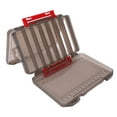 thumbnail image 1 of Double Sided Bait Box, 2 Colors, Breathable Ventilation Drop Protection Double Sided Anti Lost Fishing Box With Handle Fishing Lure Box, 1 of 8
