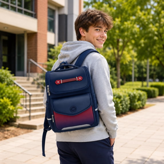 Back To School Cutecore Backpack, Polyester Waterproof School Backpack With Padded Straps And Reflective Strips, Multi-Pocket Storage Design, Back To School Supplies For Students Daily Commute-C