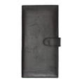 thumbnail image 3 of menswallet Genuine Leather Passport Boarding Pass Holder for Travel 562 CF (C) Black, 3 of 7