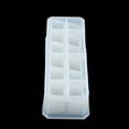 thumbnail image 3 of simhoa DIY Multi Grids Storage Box Silicone Mold Baking Mold Chocolate Cake Mold rectangle 180x70x47mm, 3 of 8