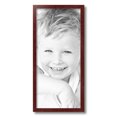 thumbnail image 2 of ArtToFrames 10" x 22" Maple Wood Picture Frame, 10x22 inch Red Wood Poster Frame (WOM-4962), 2 of 7