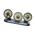 thumbnail image 4 of Circulación de aire del ventilador de enfriamiento de automóvil Amarillo 12V, 4 of 8