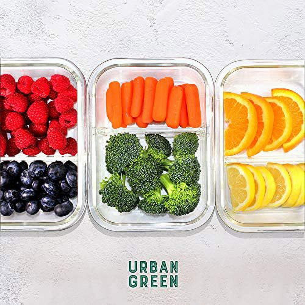 Buy Wholesale China Meal Prep Bamboo Lid Compartment Glass Food Storage  Container Glass Lunch Box & Food Storage Container Glass at USD 0.8