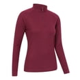 thumbnail image 2 of Mountain Warehouse Womens Talus Zip Neck Long-Sleeved Thermal Top, 2 of 4