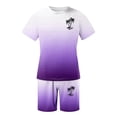 thumbnail image 2 of Costumes pour Hommes - Classification et Titre des Produits pour Hommes et Ensemble de Sport Été 2024 Athlétisme Décontracté Manches Courtes Col Rond Imprimé Noix de Coco, 2 of 3