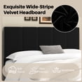 thumbnail image 5 of Frostbloom King Size Lift-Up Storage Platform Bed frame with Velvet Upholstered Headboard, Black, 5 of 9