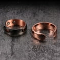 thumbnail image 5 of AYYUFE Men Ring Opening Magnetic Jewelry Electroplating Geometric Finger Ring Birthday Gifts, 5 of 8