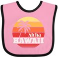 thumbnail image 3 of Inktastic Aloha Hawaii Vacation Retro Vintage Boys or Girls Baby Bib, 3 of 4