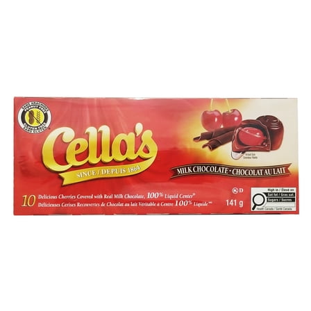 Cella's Cherries Covered In Real Milk Chocolate - 141g/4.9 oz