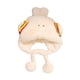 thumbnail image 5 of Gorro de peluche de invierno, accesorio fotográfico, ideal para ir de compras al libre en y las vacaciones. Beige, 5 of 8