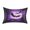 Bats Flying under Purple Moon, variant on Dailycode Satin Pillow Case Standard Silk Pillow Cover for Hair and Skin Envelope Closure Candy in Halloween Pumpkin 20"x26"