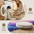 thumbnail image 5 of ODIKA 6'x9' Washable Area Rug Easy Care, Non-Shedding, Pink Galaxy Mermaid Shaped Floormat Year for Queen Size Bedroom Under Bed Master Suite, 5 of 7