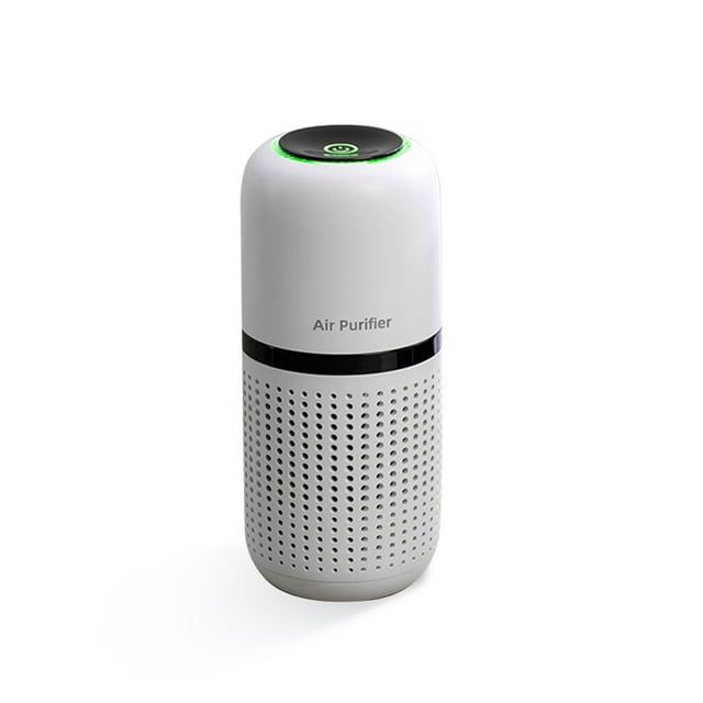 HEPA Air Purifier , USB Portable Wireless Purifier Pollen Allergy PM2.5 Adsorption With Led Night Light For Home Car Desktop ,Wide Use